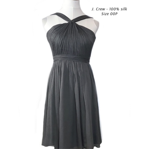 J. CREW: 100% silk cocktail dress. Size 00P - Picture 1 of 5